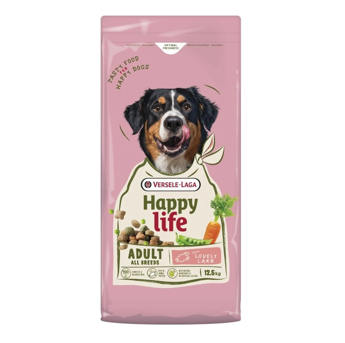 Versele Laga HappyLife karma sucha z jagnięciną dla psów dorosłych 12,5kg