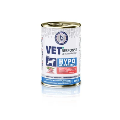 Hipoalergiczna karma sucha dla psa VET RESPONSE z królikiem 400g