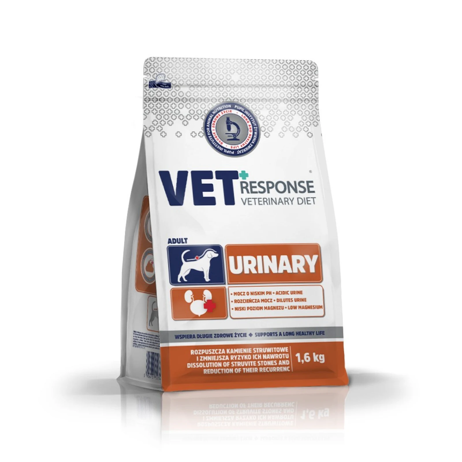 VET RESPONSE URINARY sucha karma 1,6kg dla psa — zdjęcie 1 z 3