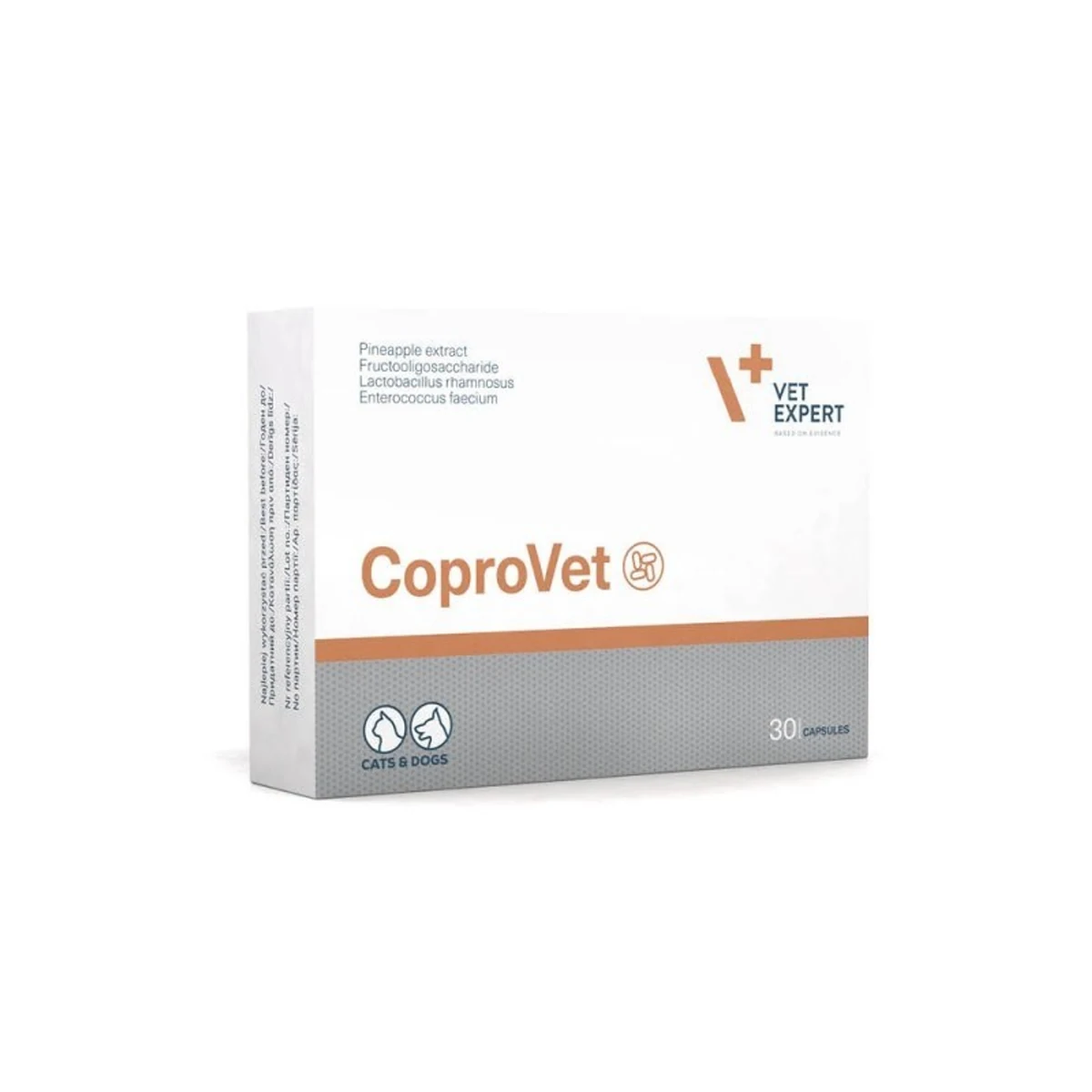 VetExpert CoproVet (30 kaps.) - Stabilizacja Flory Bakteryjnej