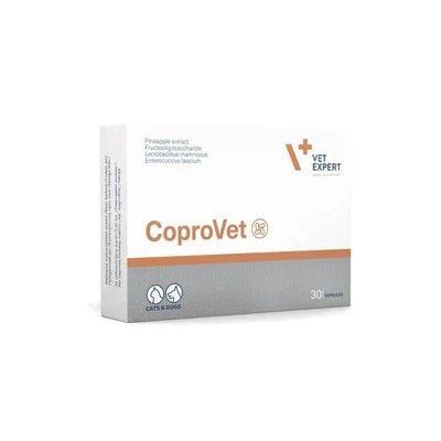 VetExpert CoproVet (30 kaps.) - Stabilizacja Flory Bakteryjnej