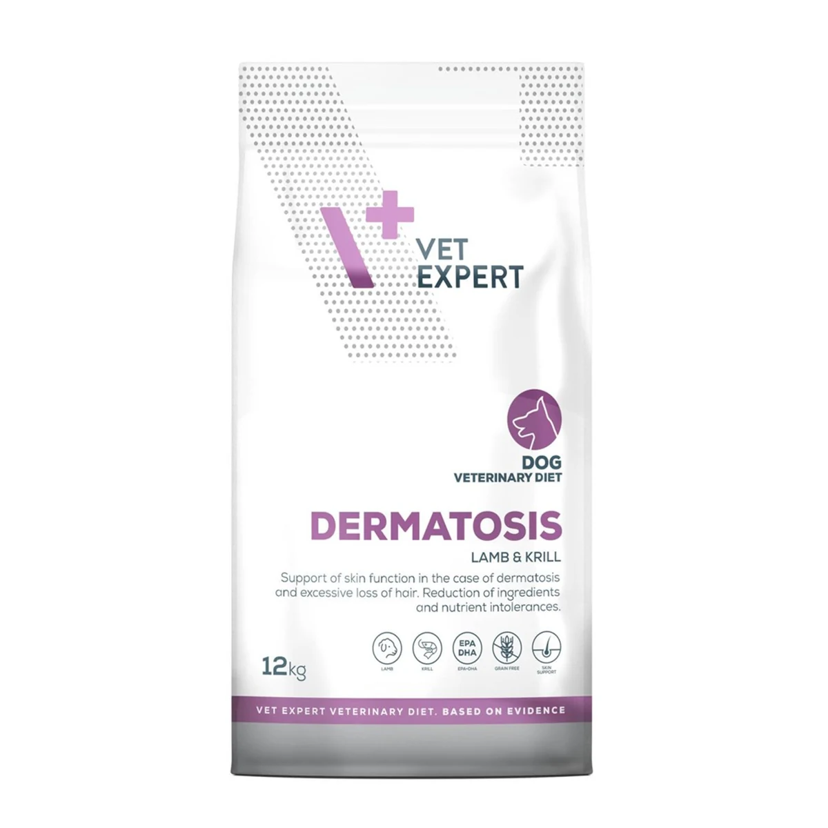 VetExpert Dermatosis Lamb&Krill 12kg dla psów