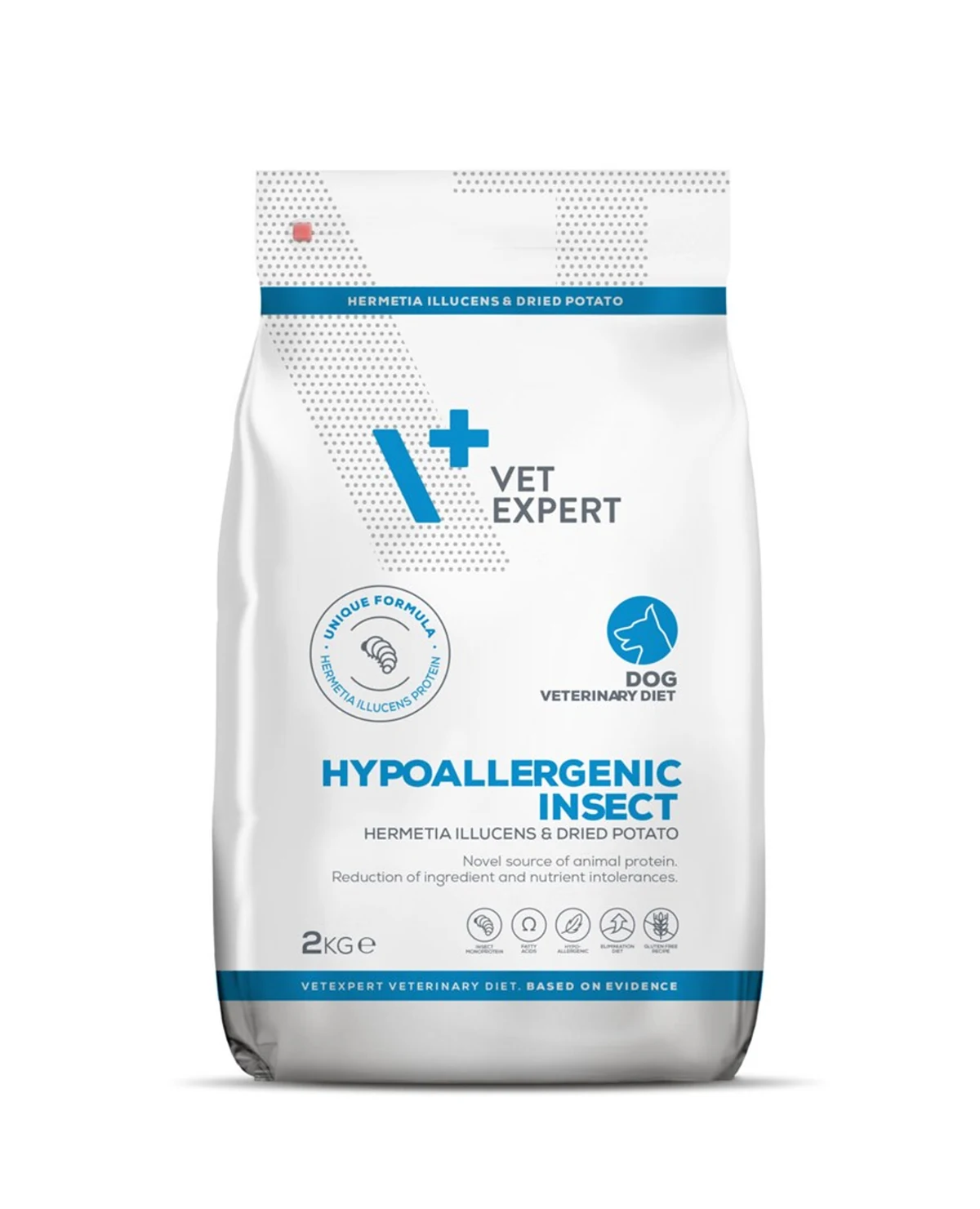VetExpert Hypoallergenic Insect Dog Food 2kg