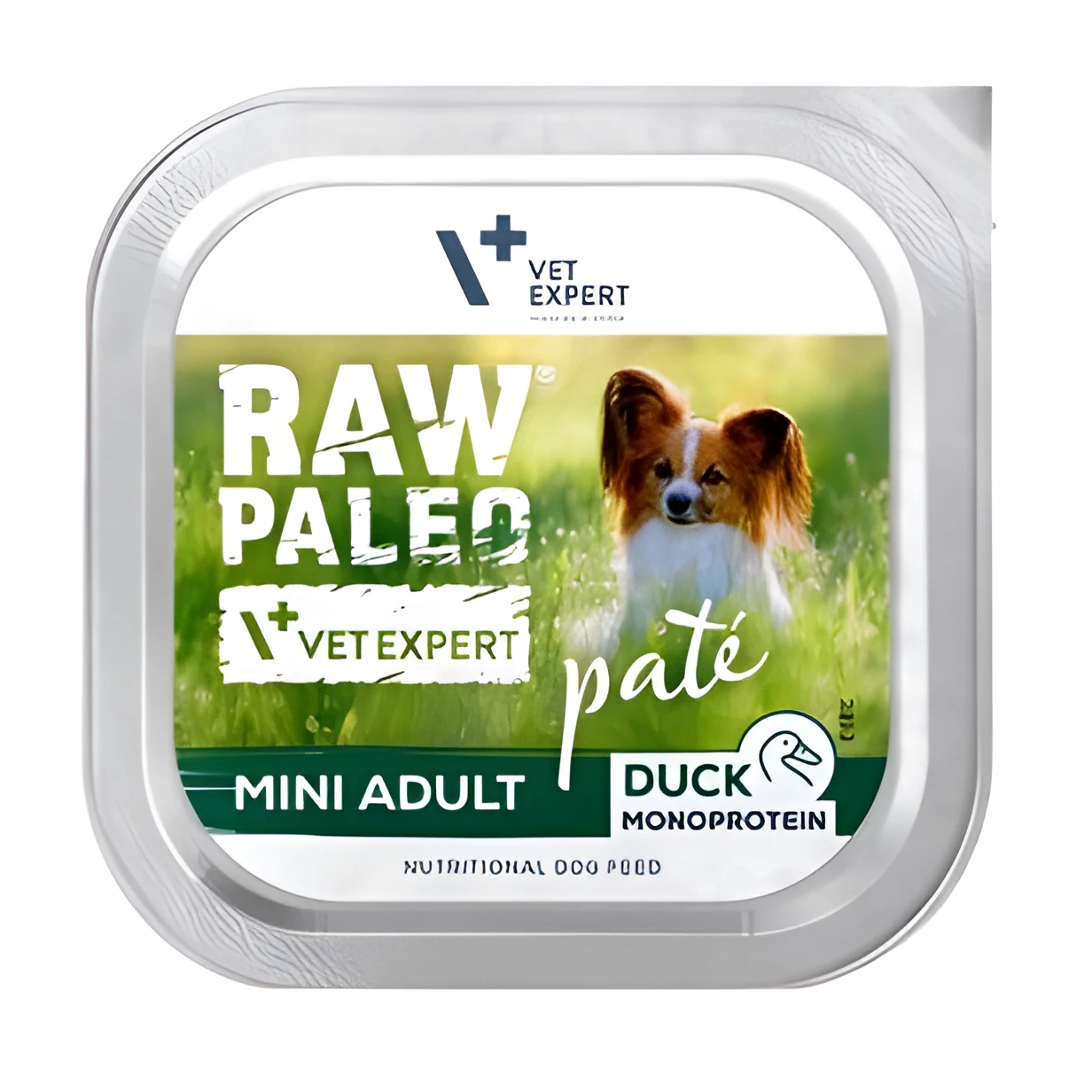 VetExpert Raw Paleo DUCK Pate Mini Adult 150g