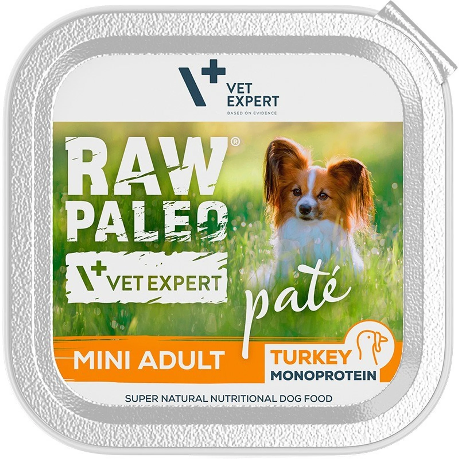 VetExpert Raw Paleo Indyk Pate Mini Adult 150g — zdjęcie 1 z 3