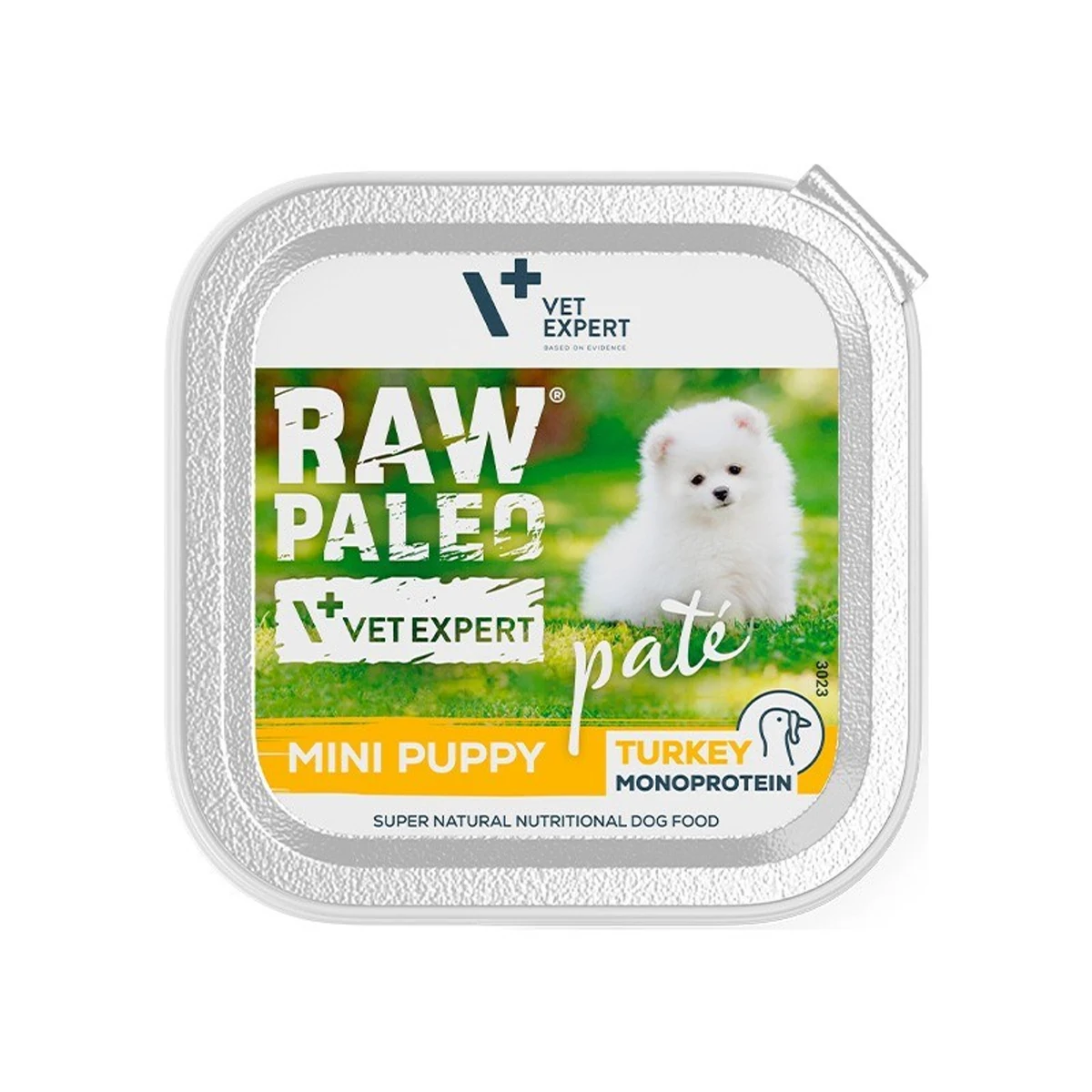 VetExpert Raw Paleo Indyk Pate Mini Puppy 150g