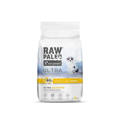 Karma sucha VetExpert Raw Paleo Ultra Indyk dla szczeniąt ras średnich i dużych 2kg