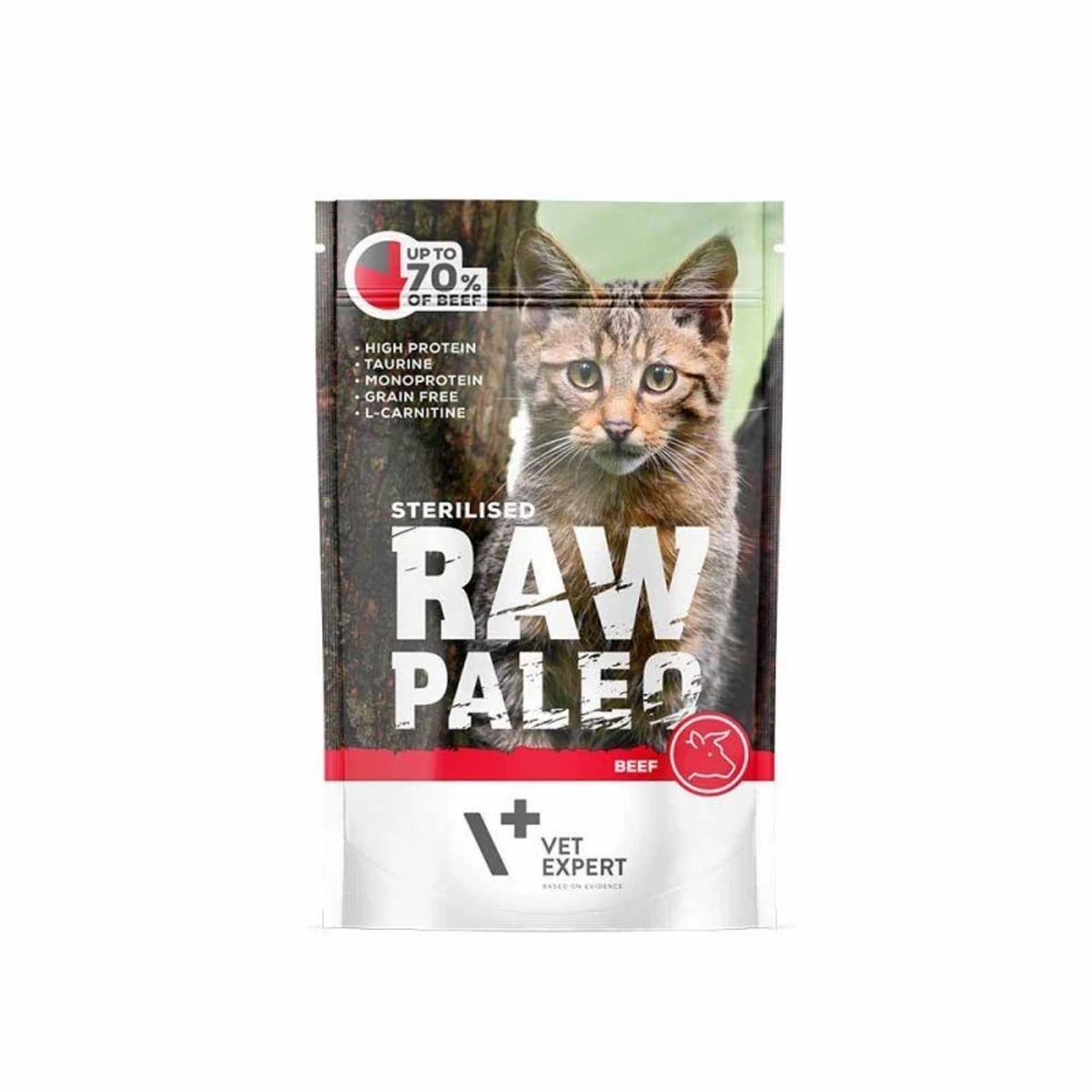 VetExpert Raw Paleo Wołowina 100g