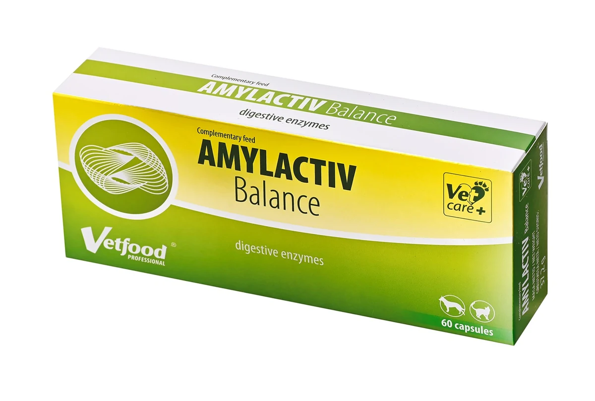 Vetfood Amylactiv Balance 60 kapsułek
