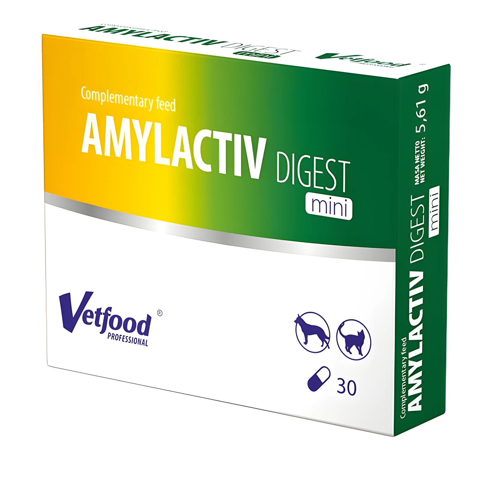 VetFood AMYLACTIV DIGEST MINI 30 kapsułek