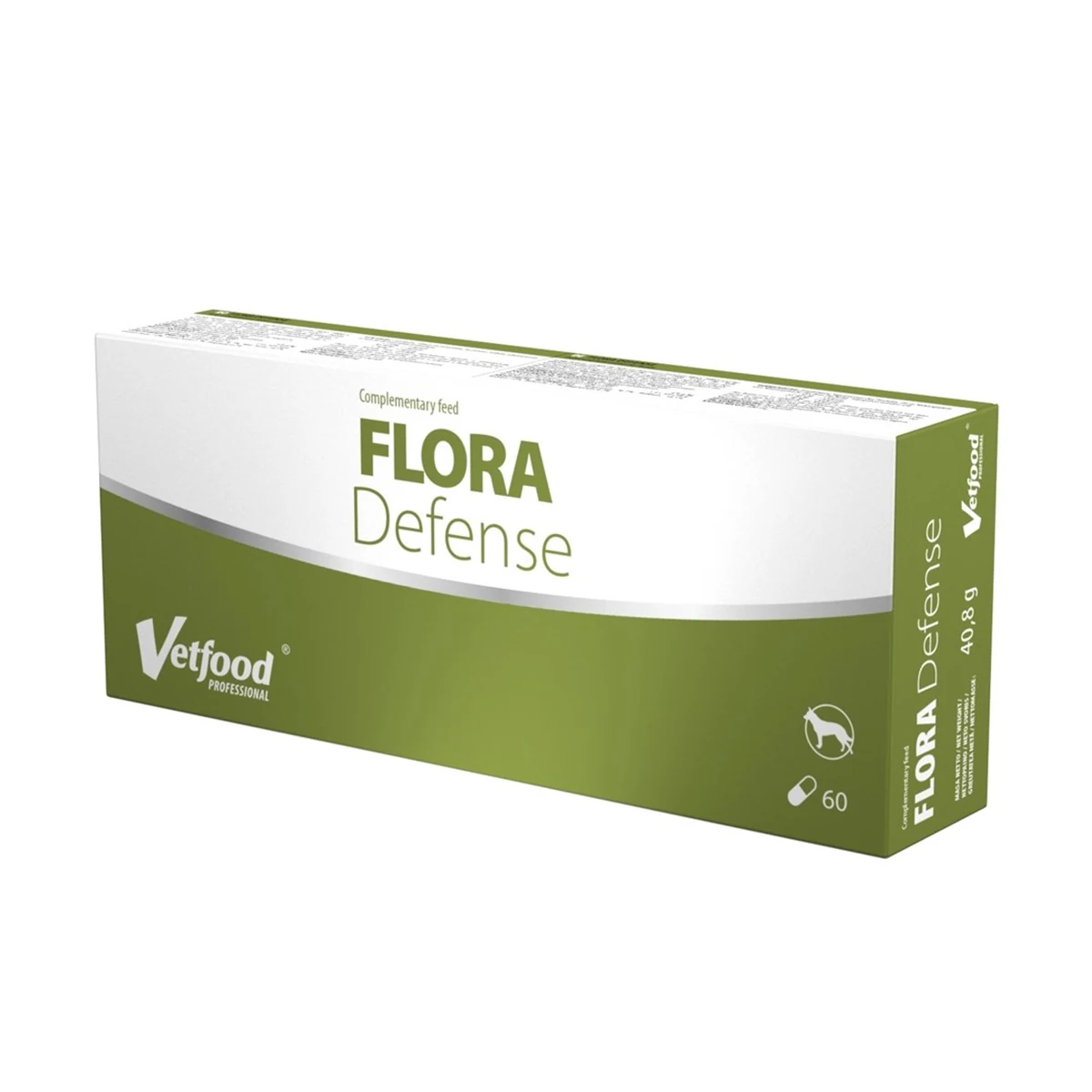 VetFood Flora Defense 60 kapsułek na biegunkę