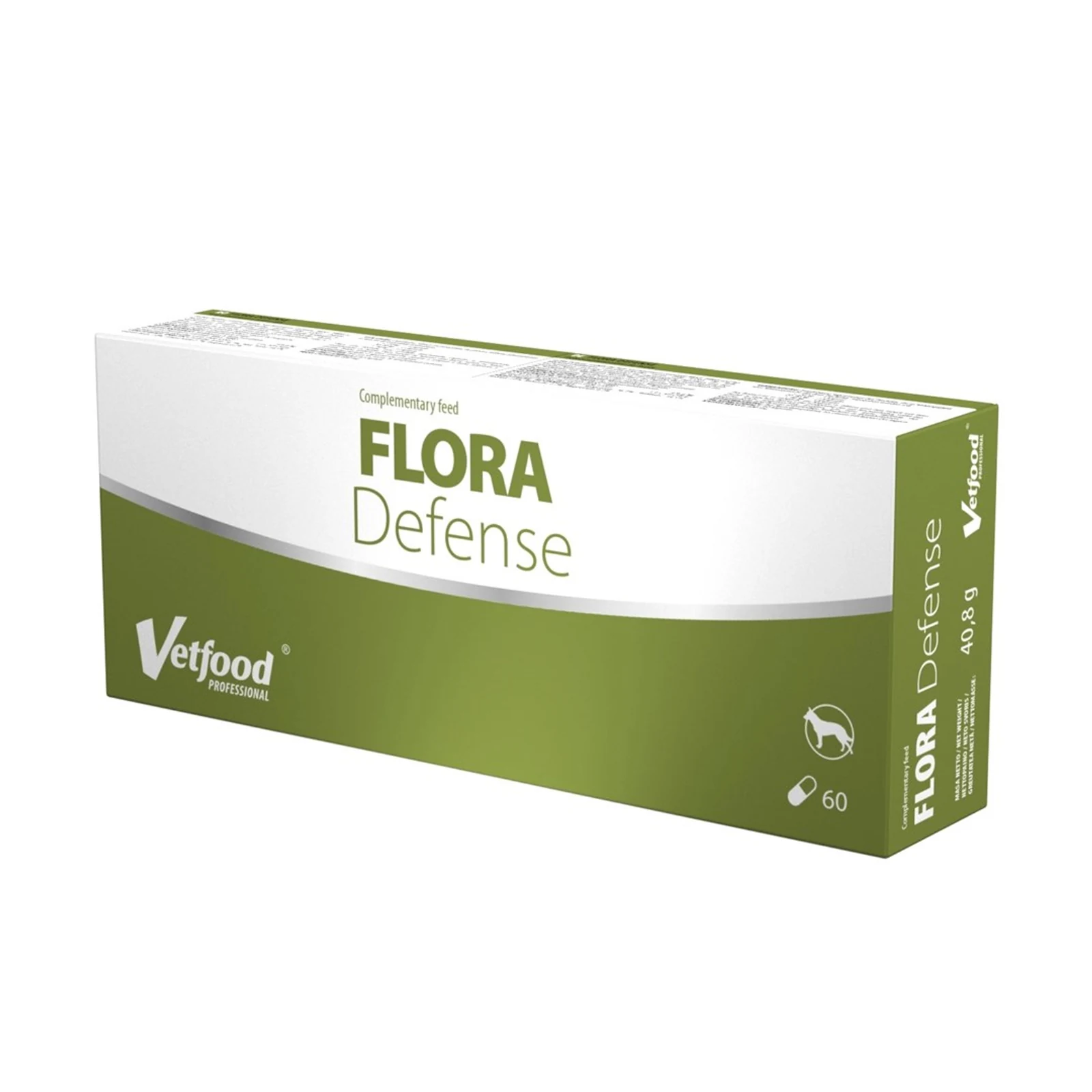 VetFood Flora Defense 60 kapsułek na biegunkę
