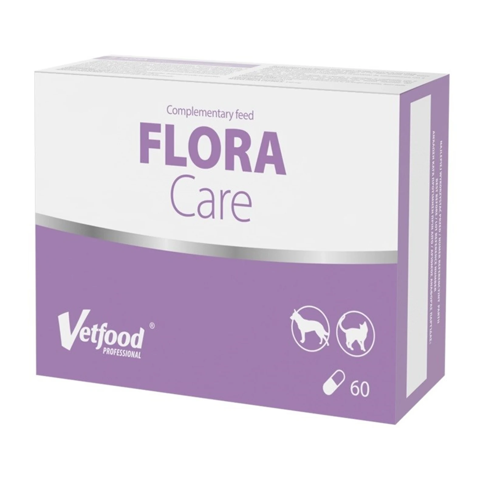 VetFood FloraCare 60 kapsułek na biegunkę dla psa i kota