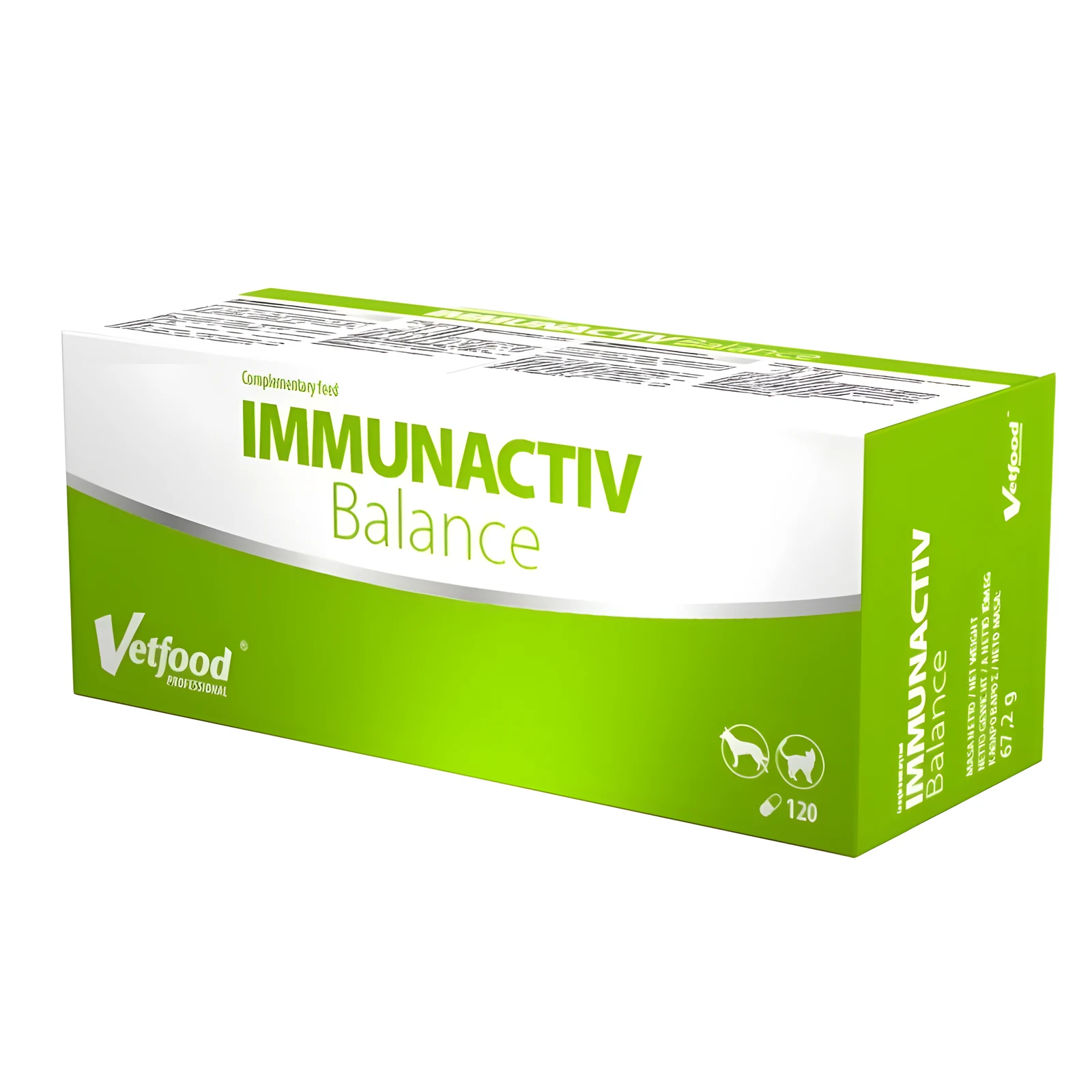 VetFood Immunactiv Balance 120 kapsułek dla psów i kotów
