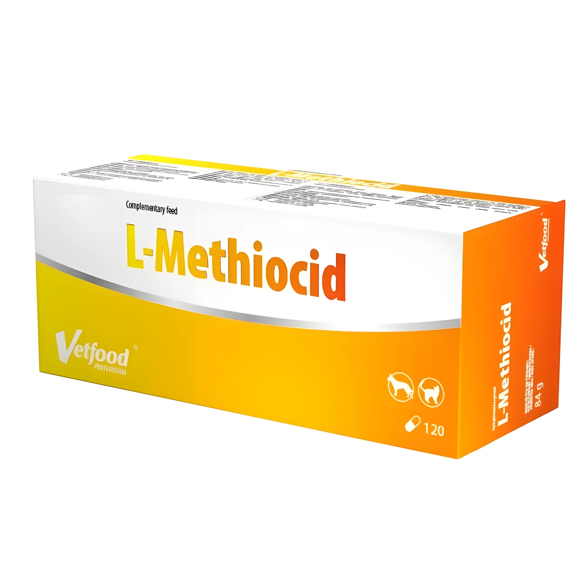 VetFood L-Methiocid 120 kapsułek dla psów i kotów