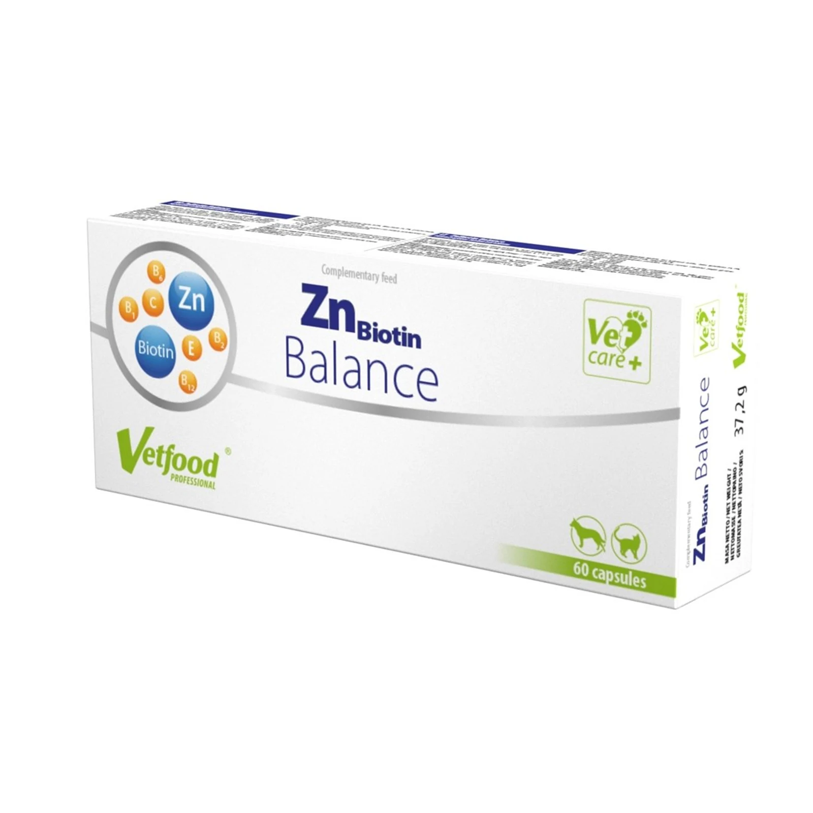 Vetfood ZnBiotin Balance cynk biotyna 60 kapsułek
