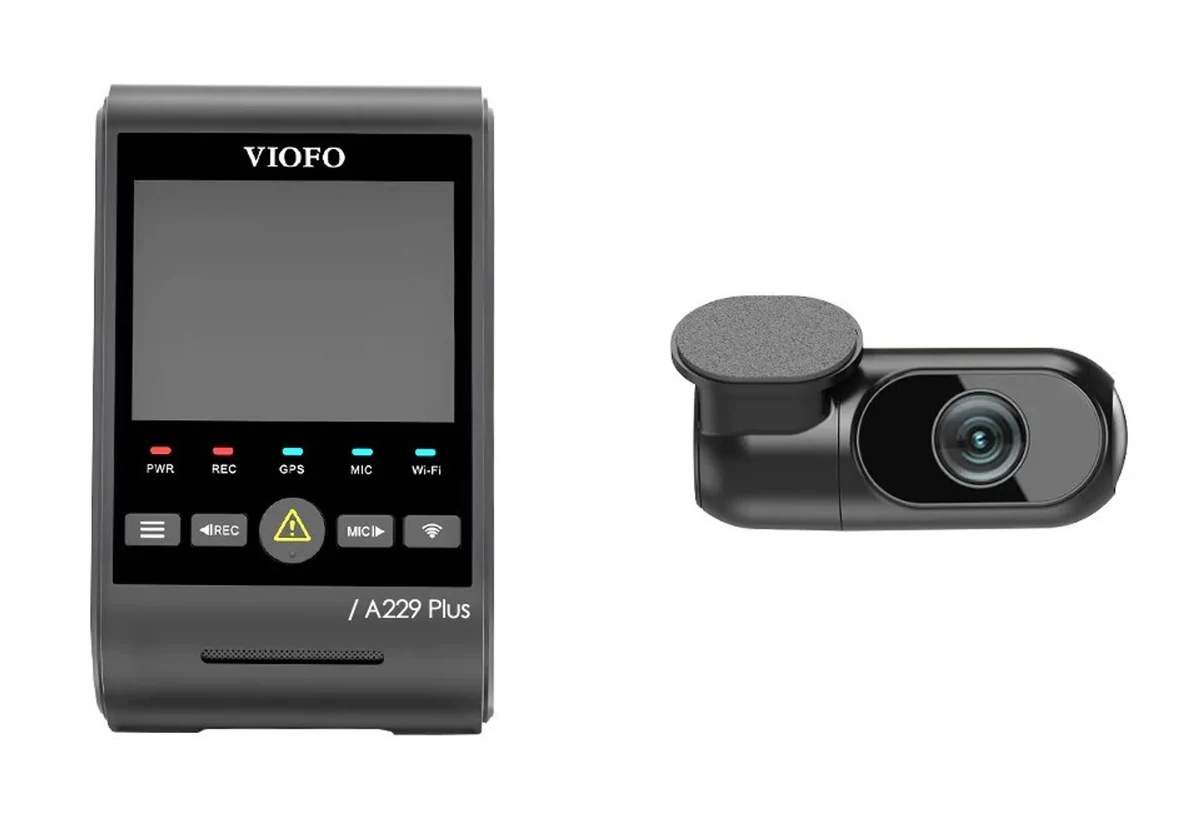 VIOFO A229 PLUS 2CH-G GPS - Wideorejestrator