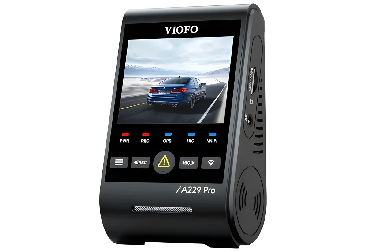 VIOFO A229 PRO 2CH-G GPS - Wideorejestrator z GPS