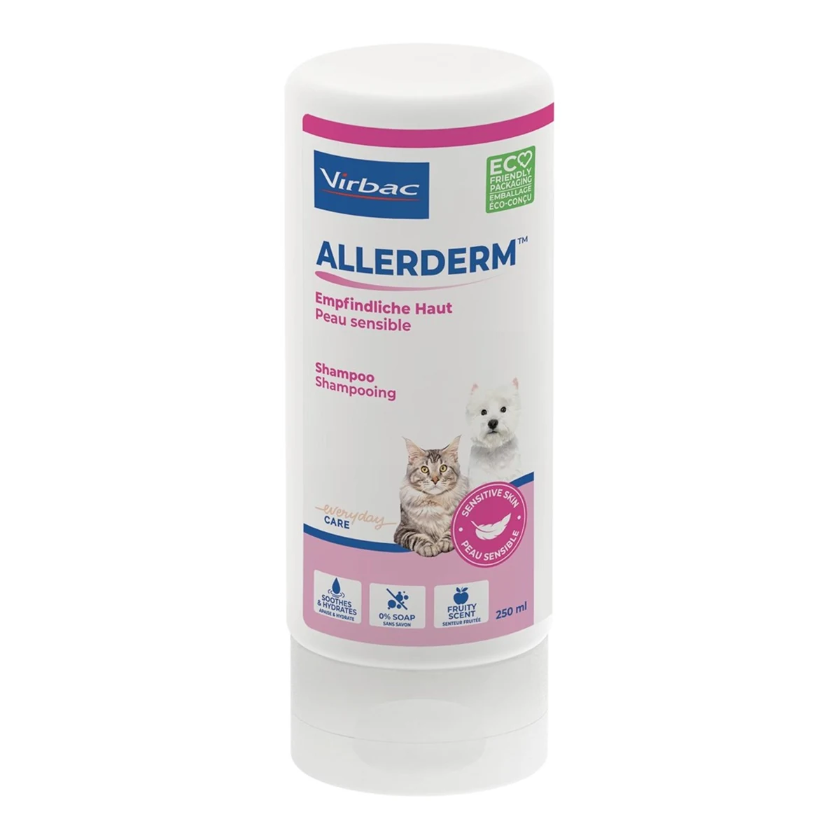 Szampon pielęgnacyjny VIRBAC ALLERDERM 250ml dla psów i kotów