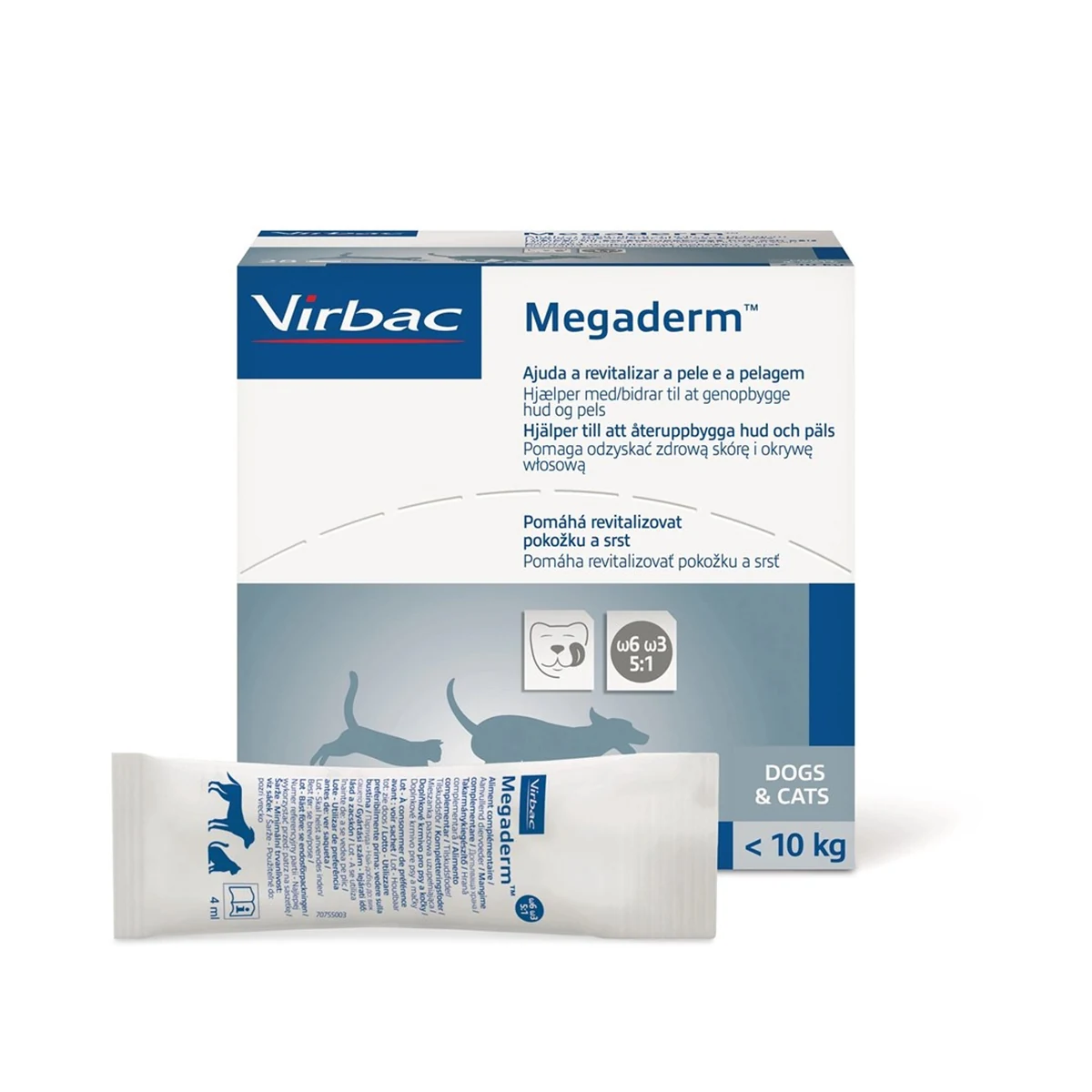 VIRBAC MEGADERM MONO 4mlx28 saszetki