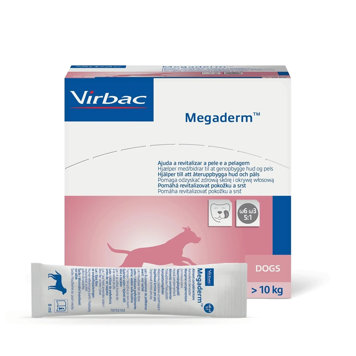 VIRBAC MEGADERM MONO 8mlx28 saszetek