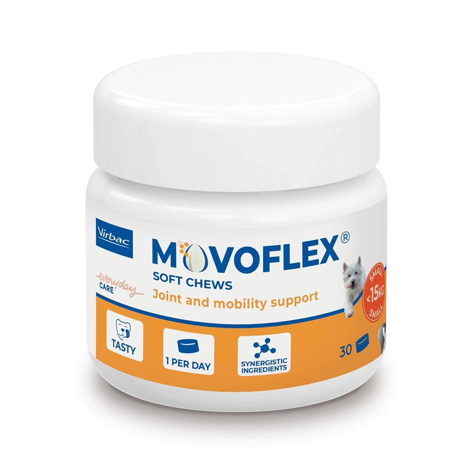 VIRBAC MOVOFLEX Korokiety na Stawy dla Psa S — zdjęcie 1 z 2