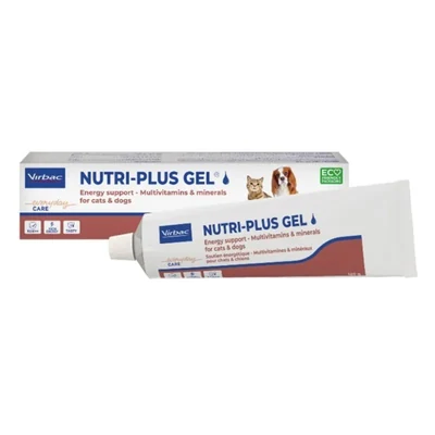 Virbac Nutri-Plus Gel 120g+C - Witaminowy żel dla psów i kotów