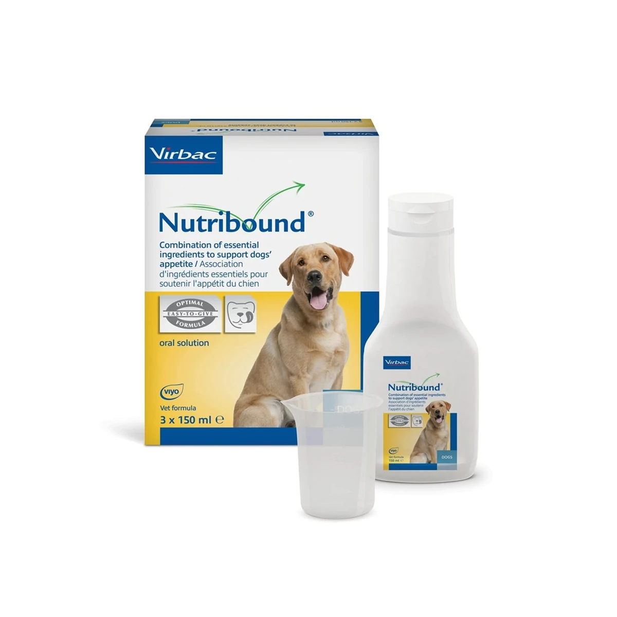 VIRBAC Nutribound 3x150ml dla psa