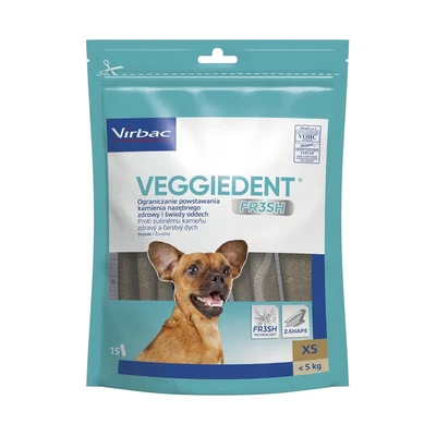 Przysmaki Dentystyczne dla Psa XS - VIRBAC VEGGIEDENT Fresh