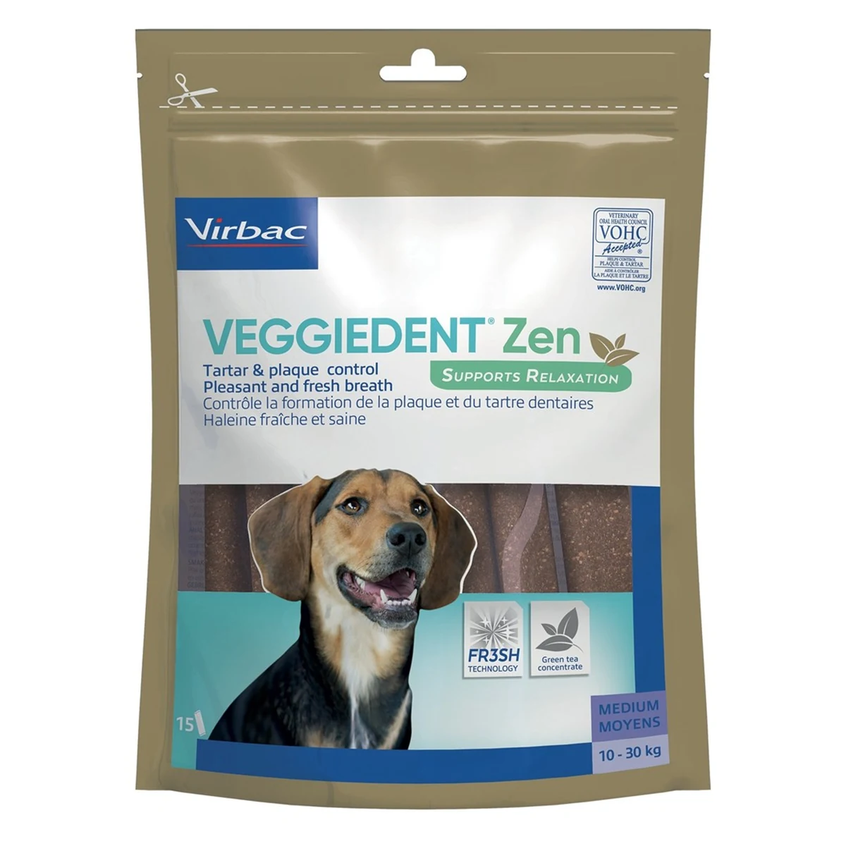VIRBAC VEGGIEDENT ZEN M dla psa 201-499g