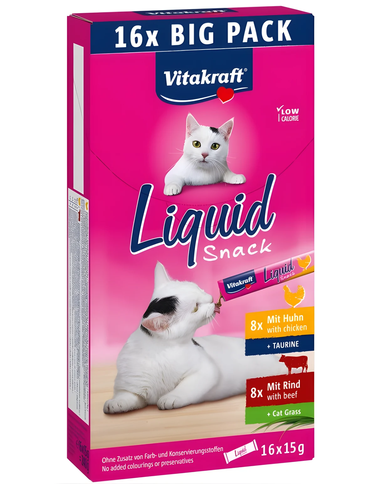 VITAKRAFT CAT LIQUID SNACK 16x15g