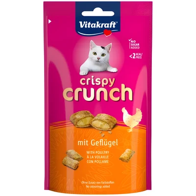 Przysmak dla kota VITAKRAFT Crispy Crunch z drobiem 60g