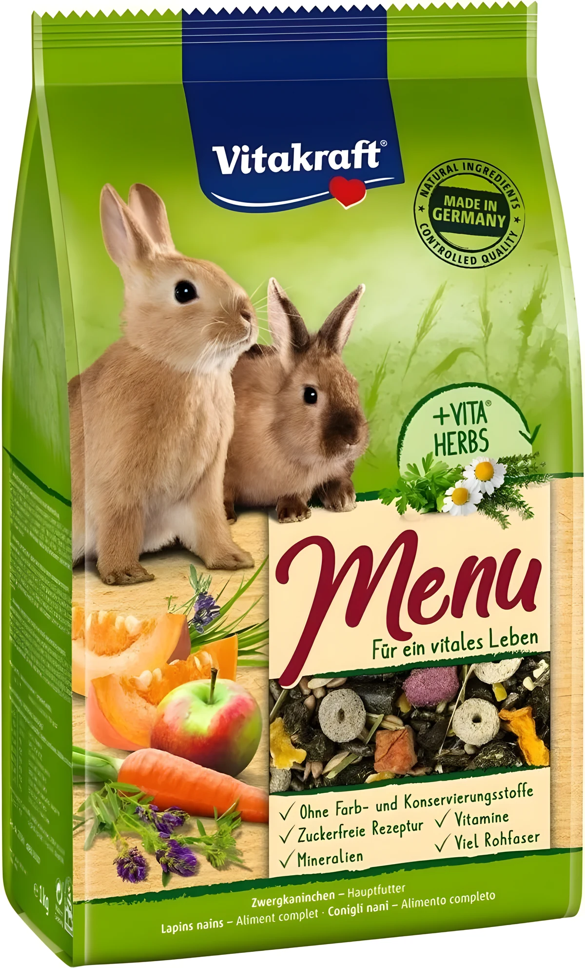 VITAKRAFT MENU VITAL 3kg - Karma dla Królika