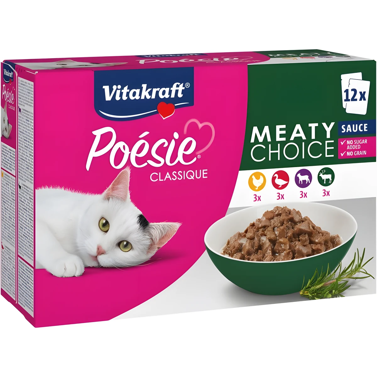 VITAKRAFT POESIE CLASSIQUE multip Meaty 12x85g