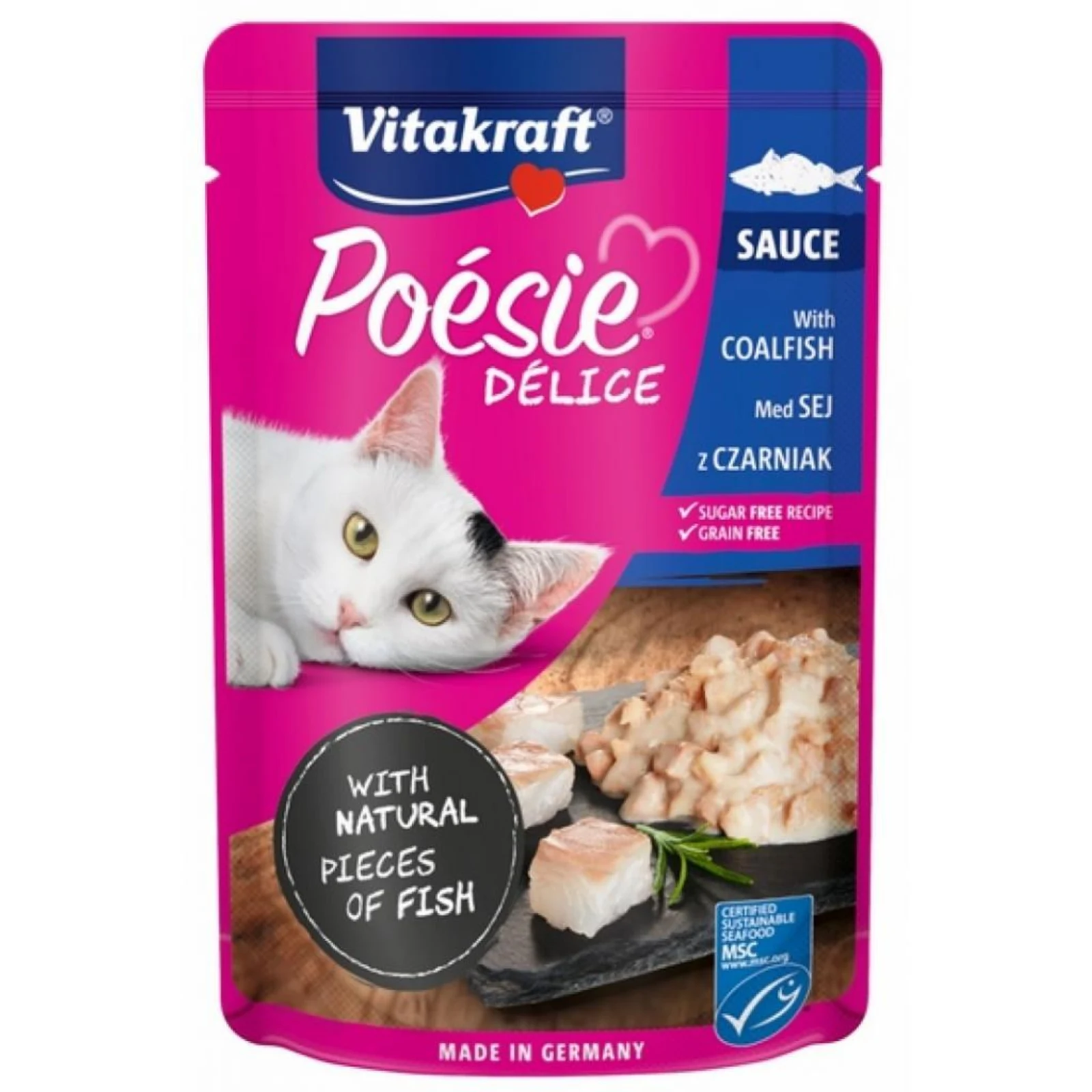 VITAKRAFT POESIE DELICE czarniak 85g