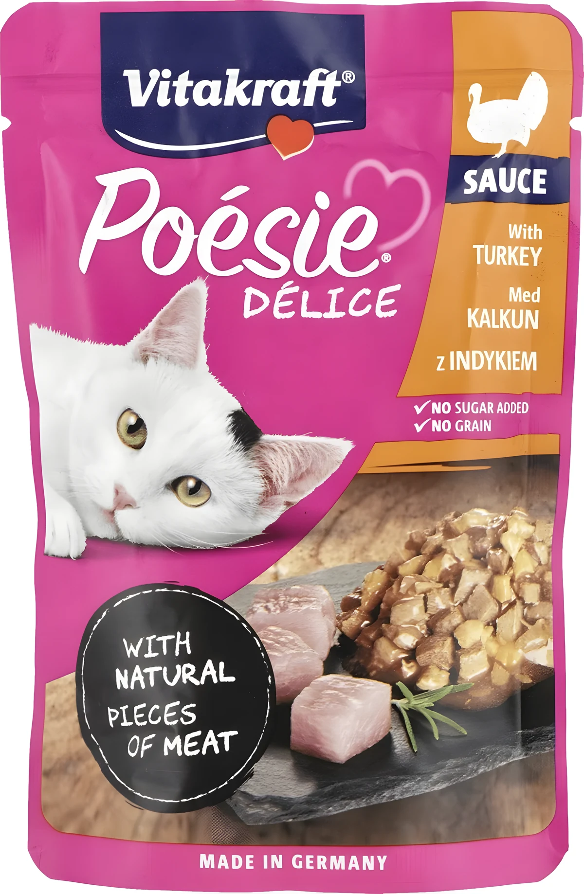 VITAKRAFT POESIE DELICE indyk 85g dla kota