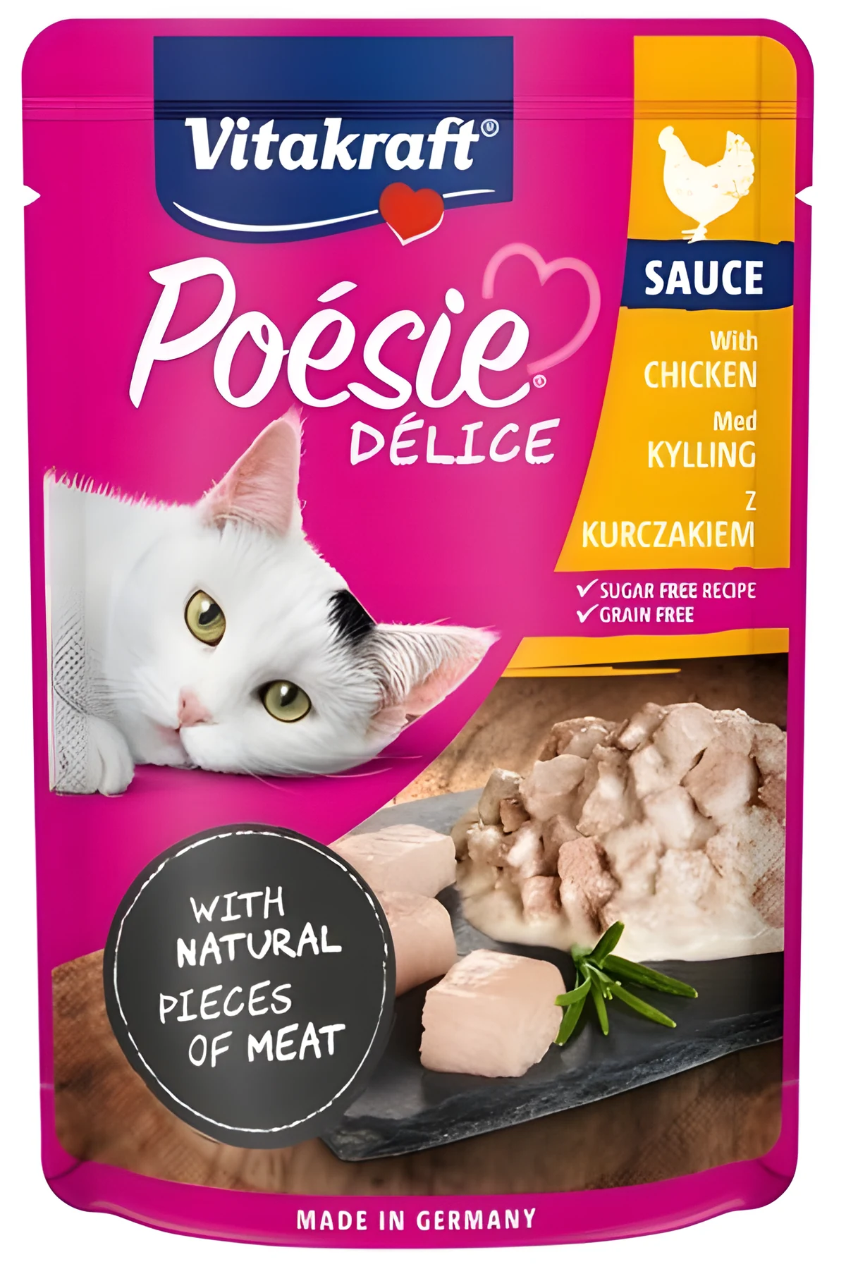 VITAKRAFT POESIE DELICE kurczak 85g