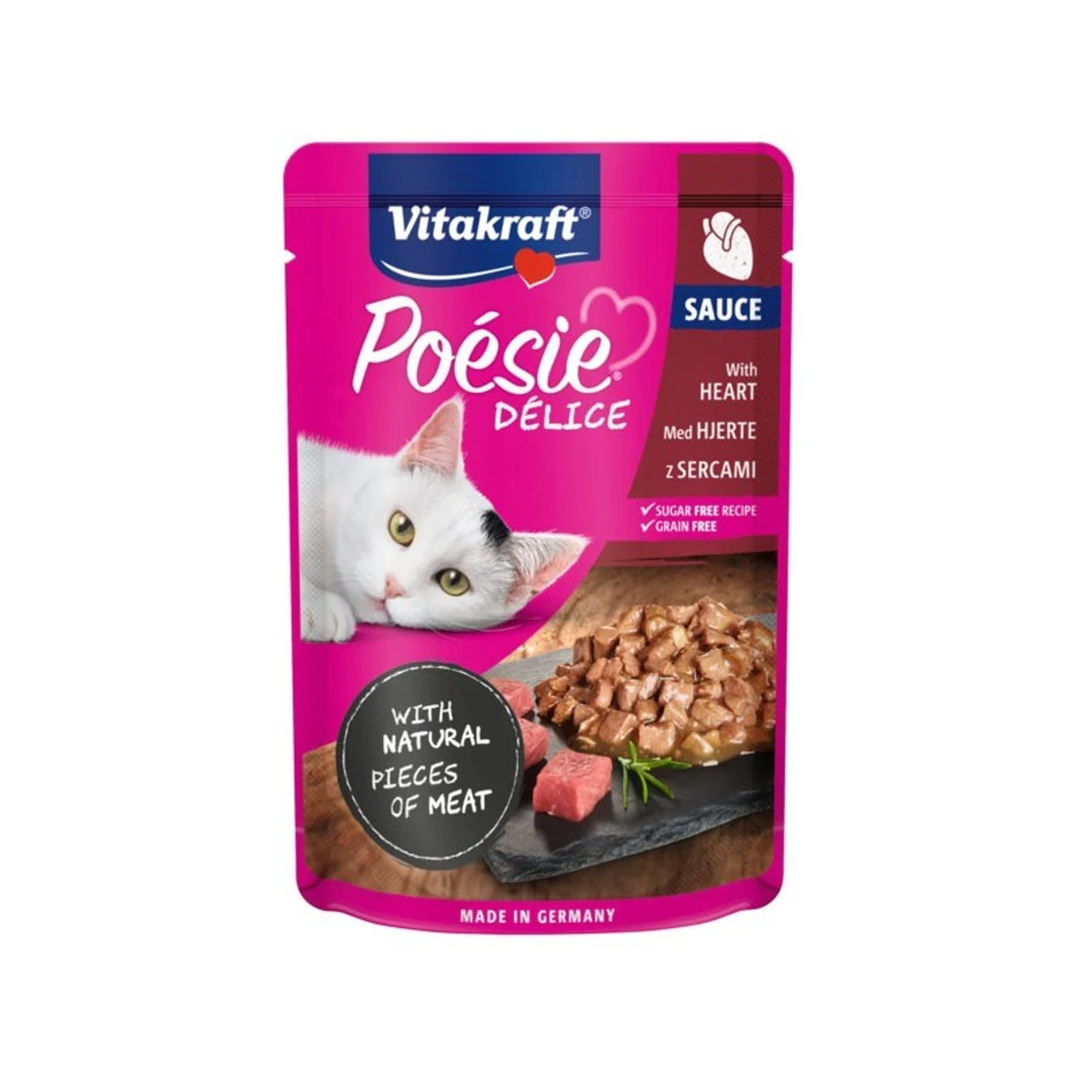 VITAKRAFT POESIE DELICE serca 85g