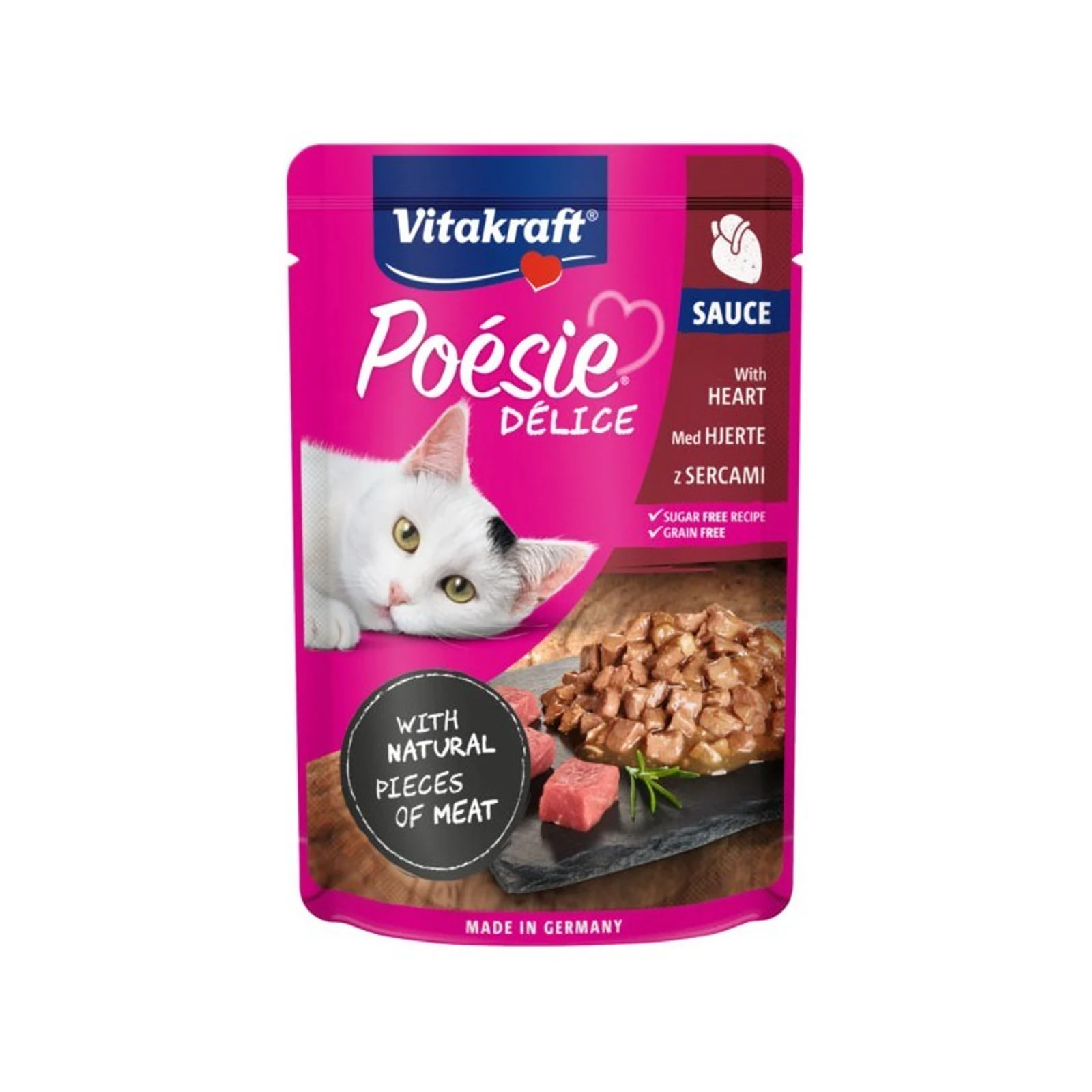 VITAKRAFT POESIE DELICE serca 85g