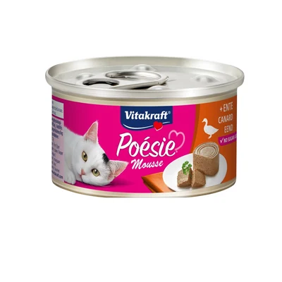 Mokra karma dla kota VITAKRAFT Poesie Mus z kaczką 85g