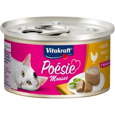 Mokra karma dla kota VITAKRAFT Poesie Mus z kurczakiem 85g