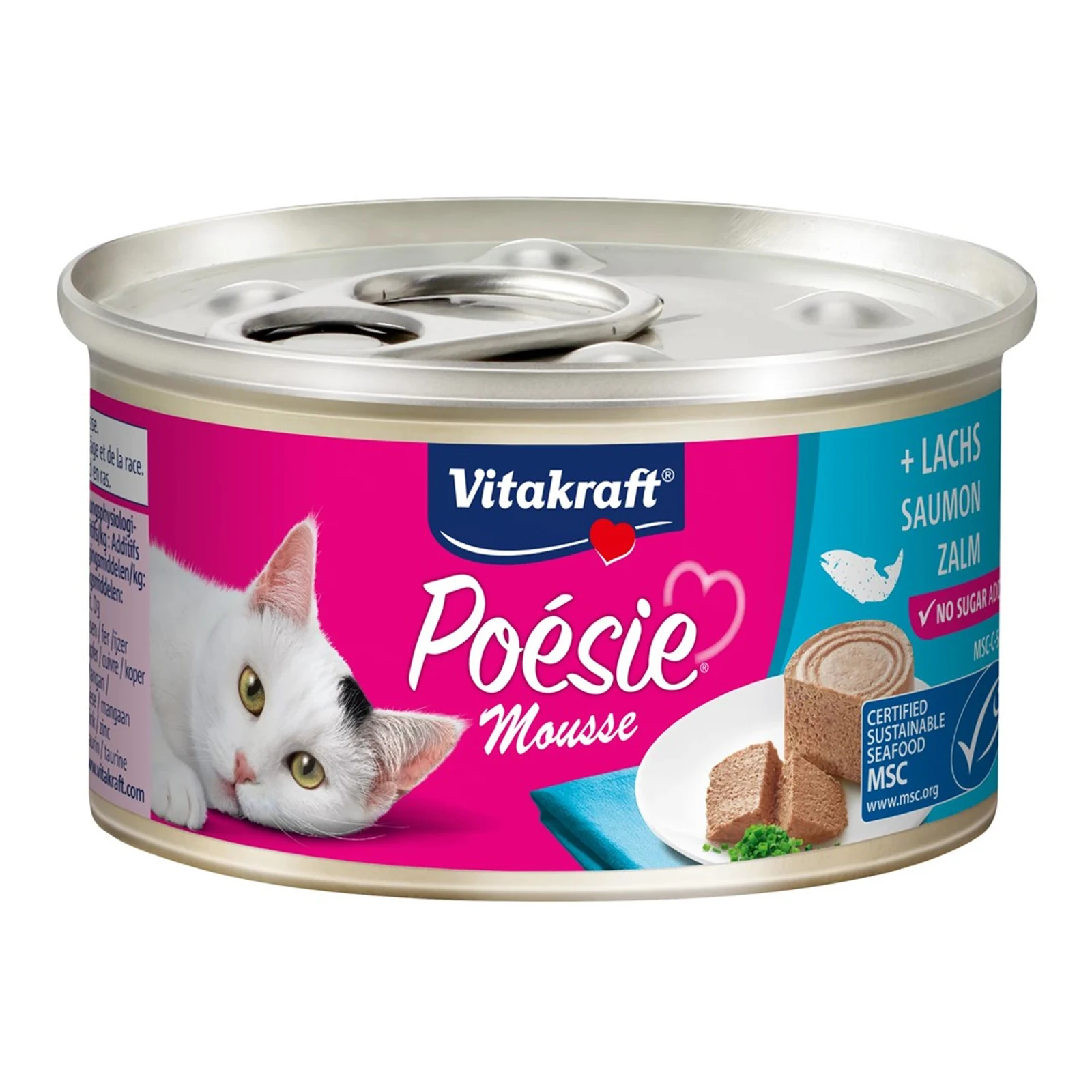 VITAKRAFT POESIE MUS łosoś 85g