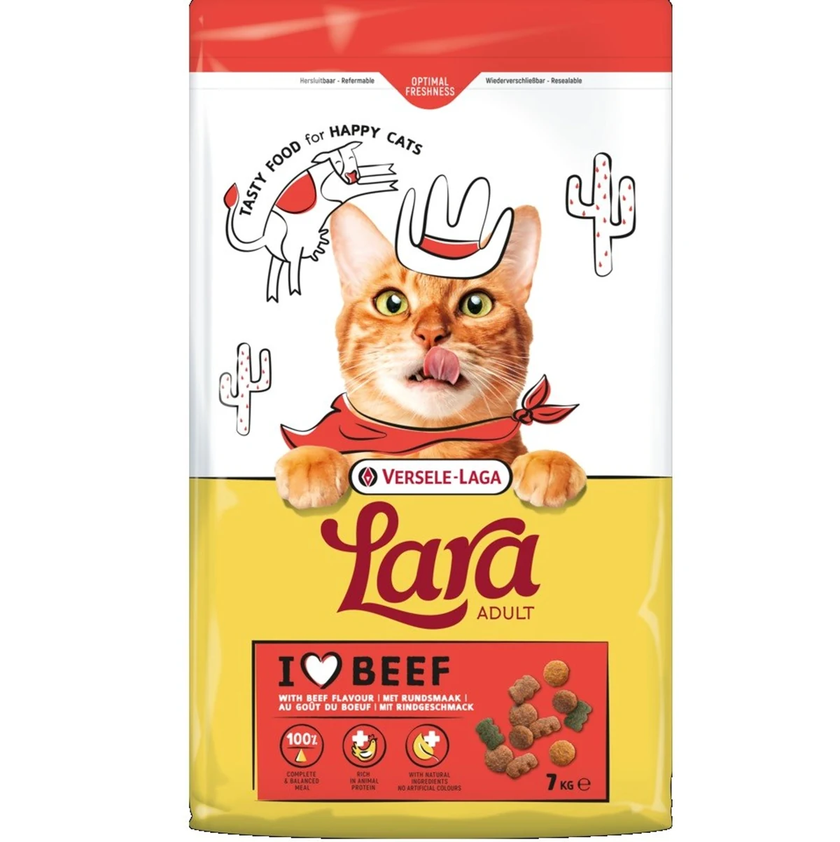 VL-Lara Adult Beef 7kg - Karma Sucha dla Kotów