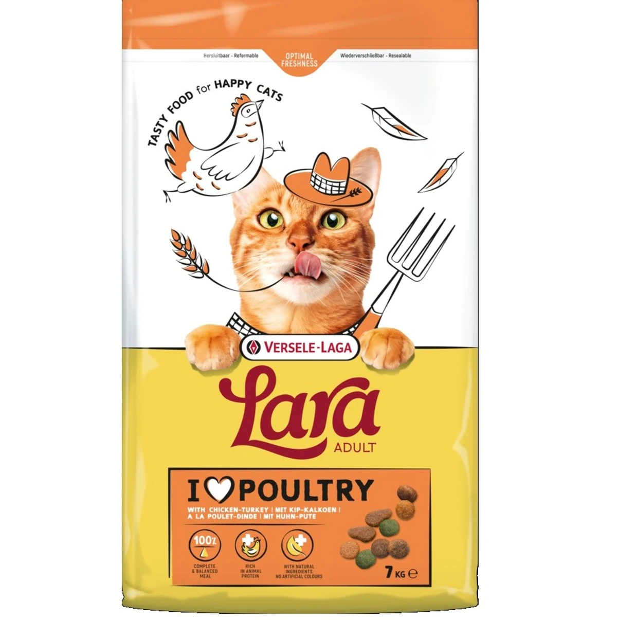 VL-Lara Adult Turkey & Chicken 7kg - Karma Sucha