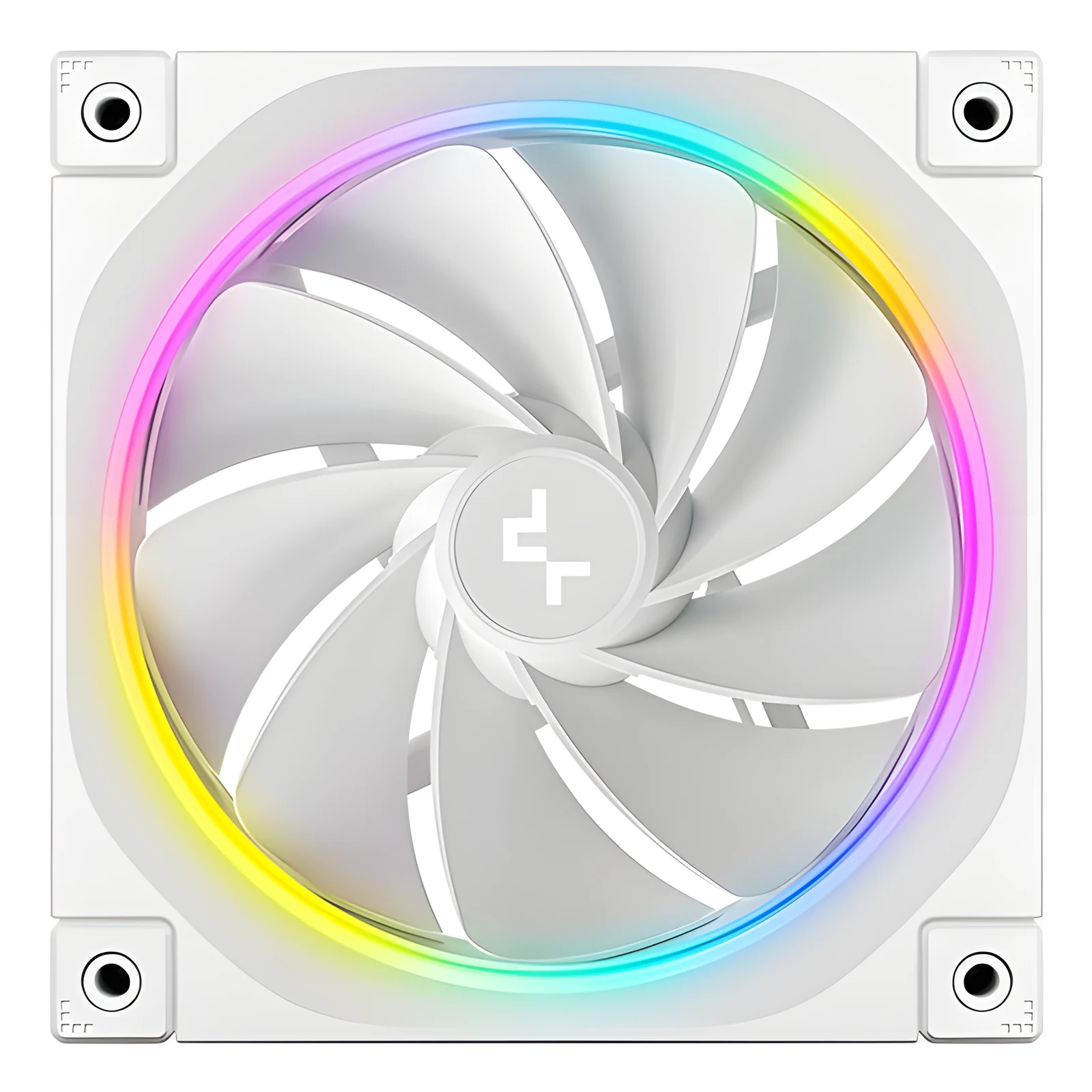 Wentylator DeepCool FL12R WH 3IN1 - Oświetlenie LED — zdjęcie 1 z 6