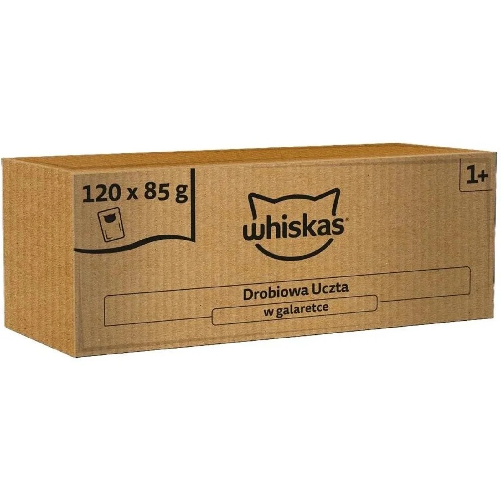 Whiskas Drobiowa Uczta 120x85g mokra