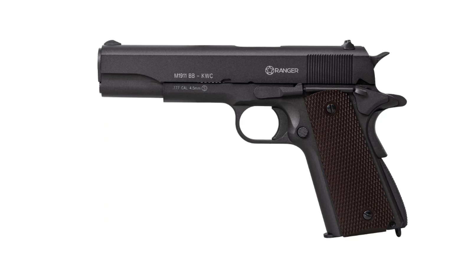 Wiatrówka RANGER M1911 BB KWC, kaliber 4,5 mm, zasilana CO2 — zdjęcie 1 z 7