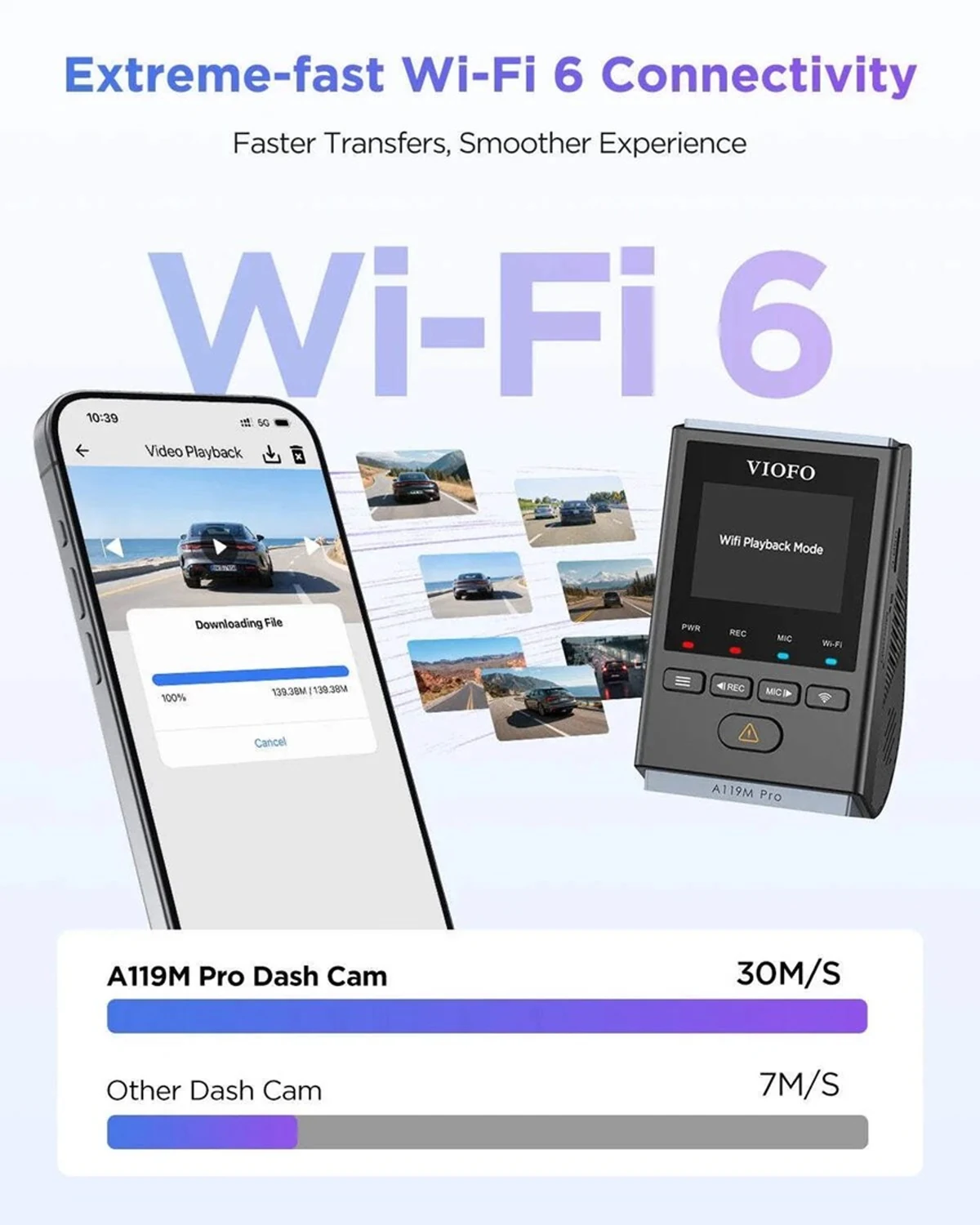 Wideorejestrator VIOFO A119M Pro - Full HD