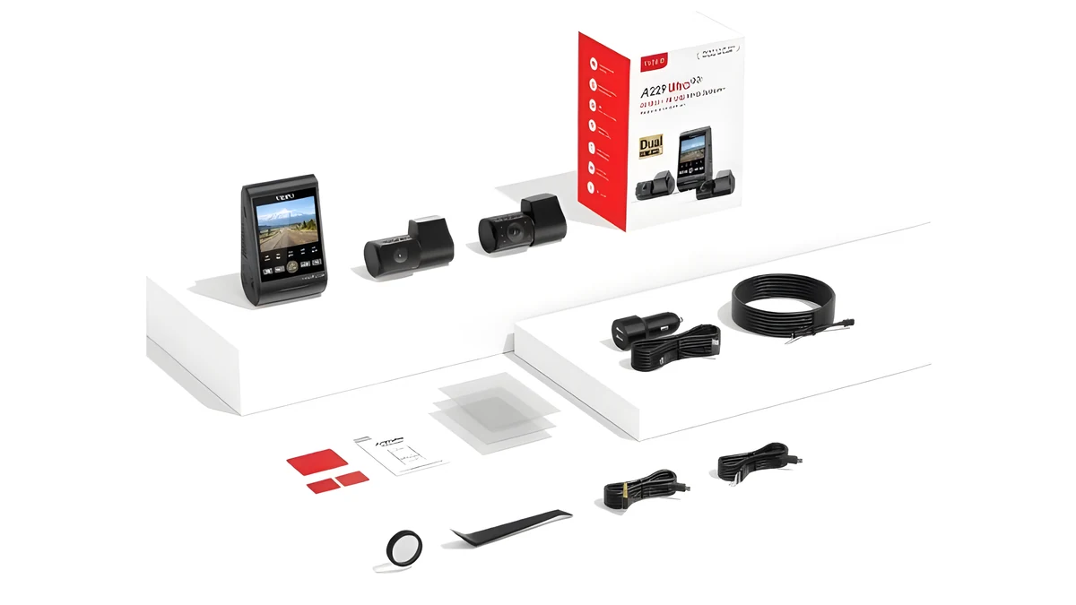 Wideorejestrator VIOFO A229 ULTRA 3CH-G GPS