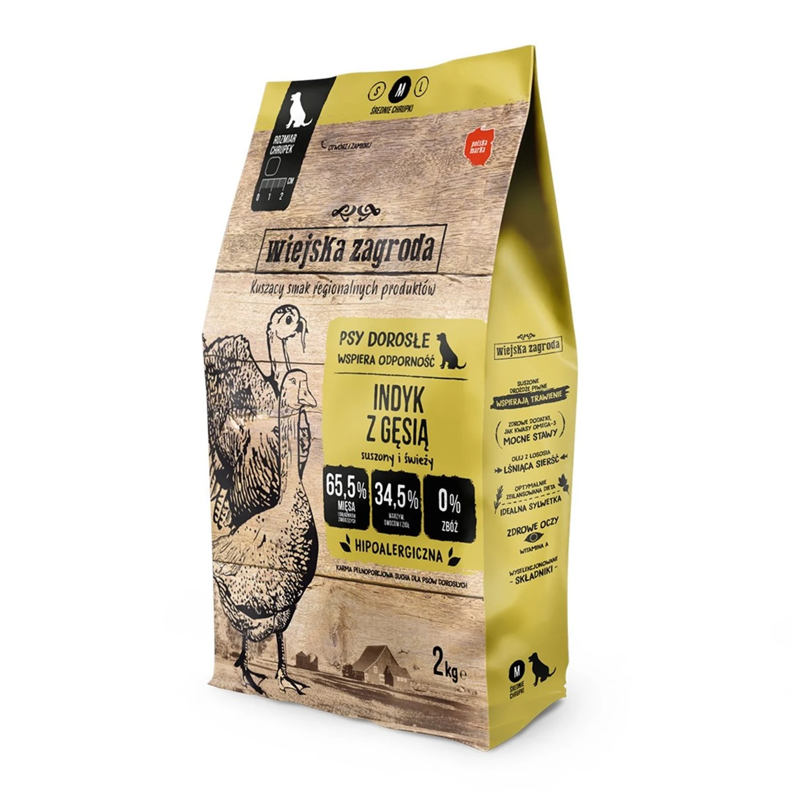 Wiejska Zagroda Indyk z gęsią 2kg